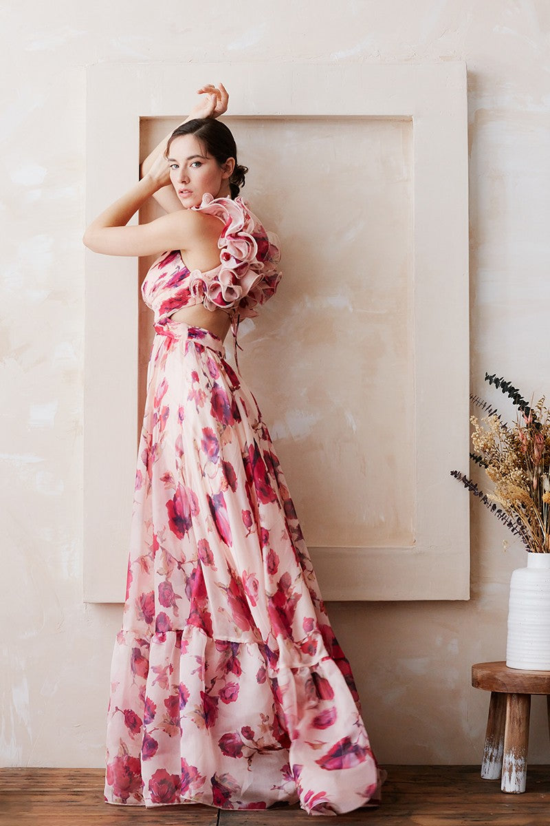 Vestido cutout