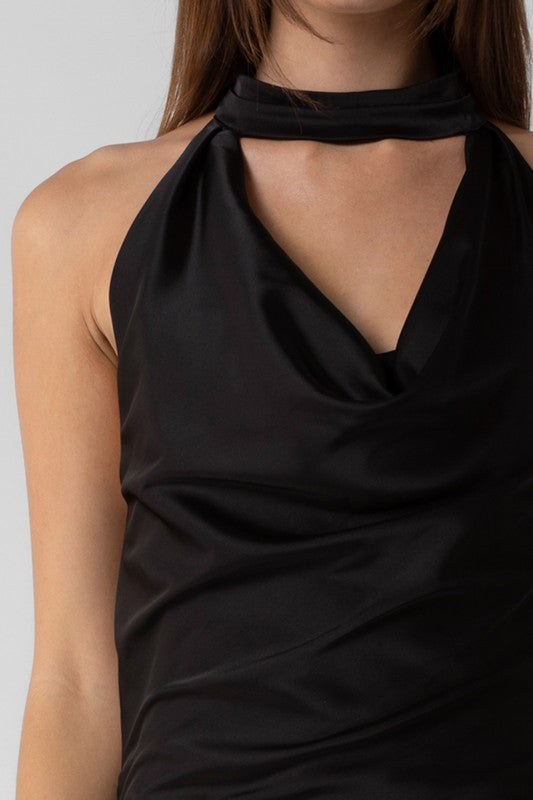 Vestido sin espalda