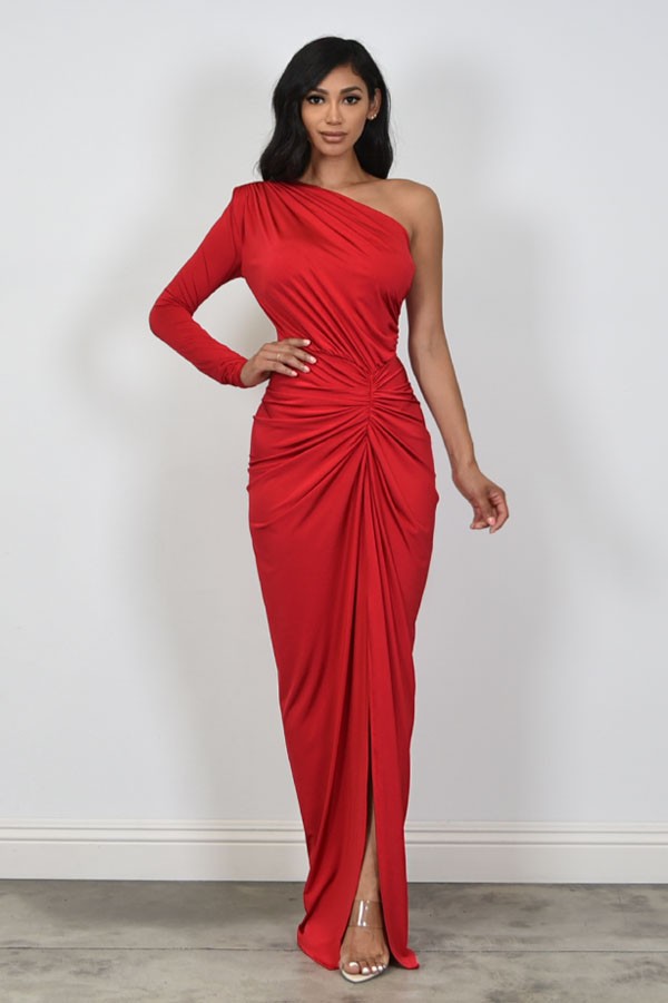 Vestido una manga licra