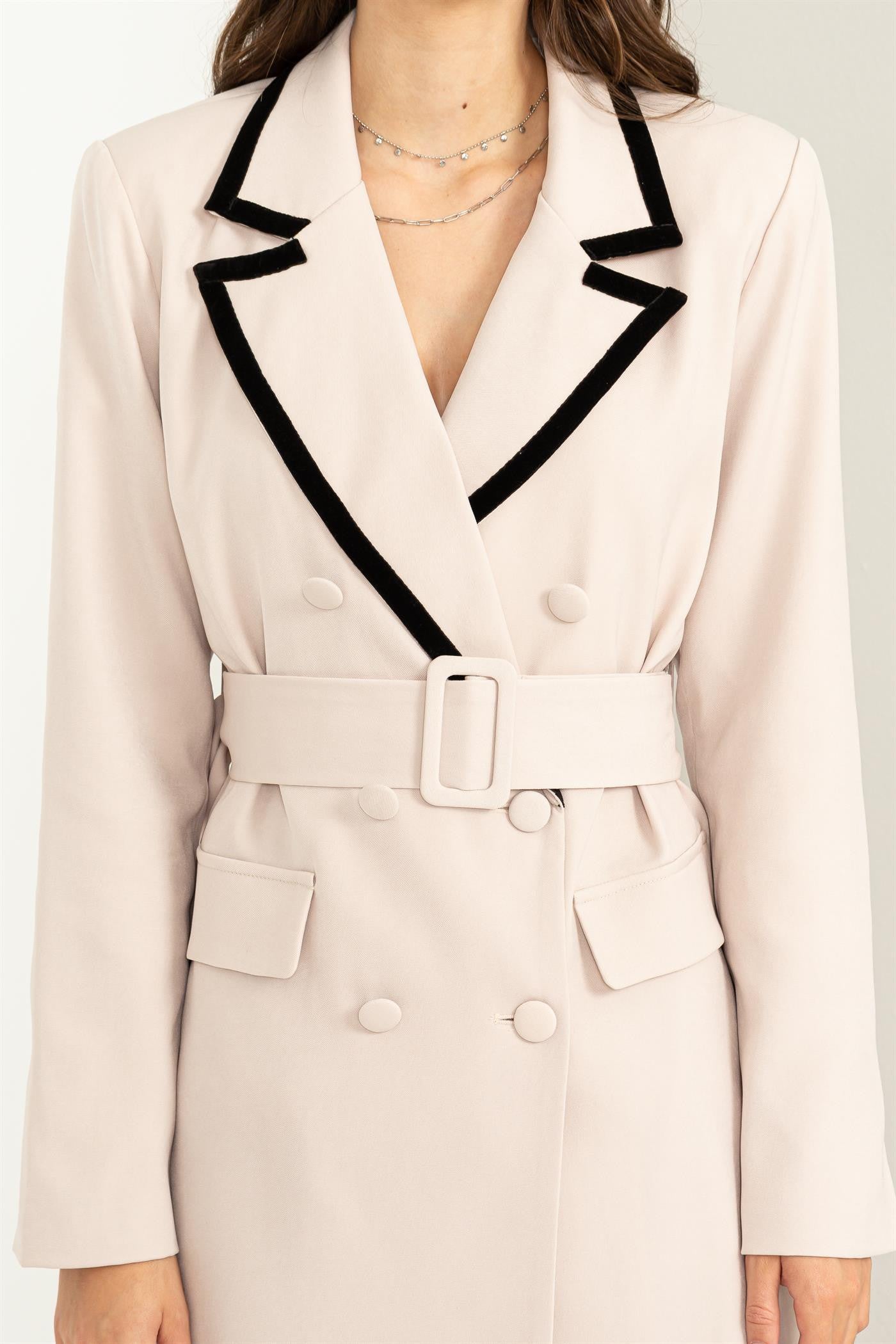 Blazer cruzado