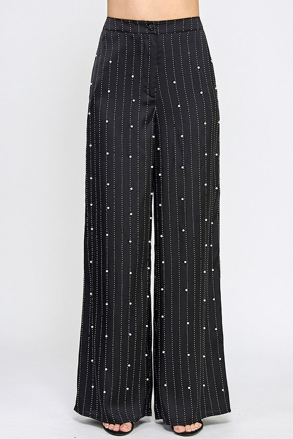 Pantalón pedrería