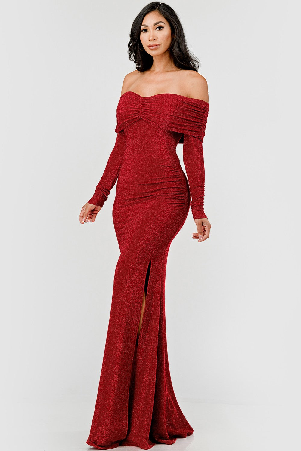 Vestido a los hombros