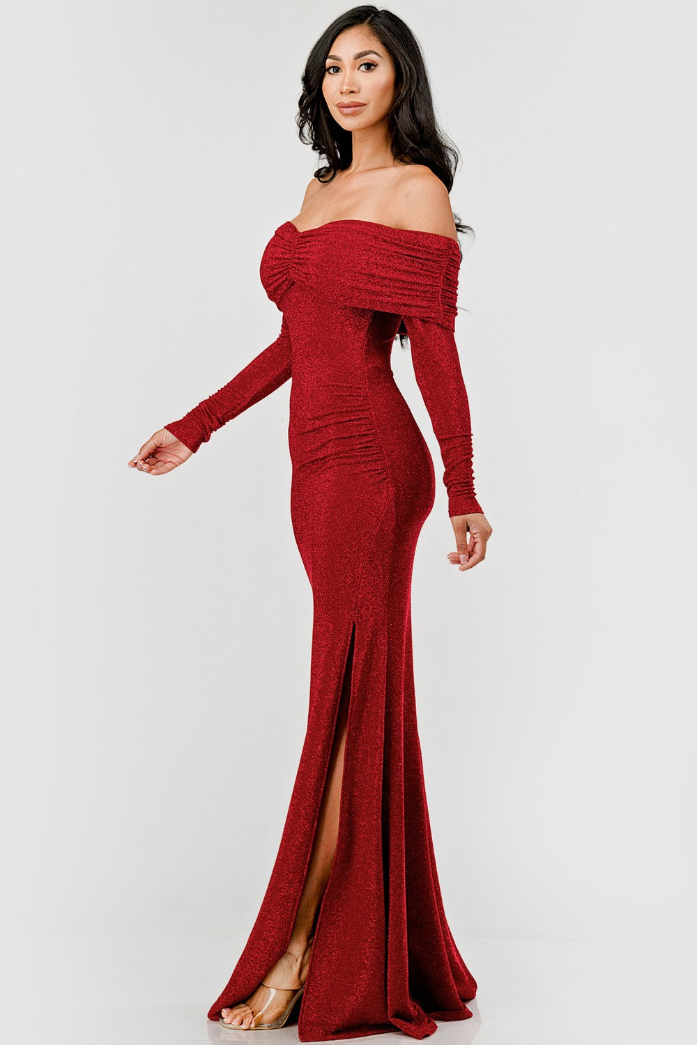 Vestido a los hombros