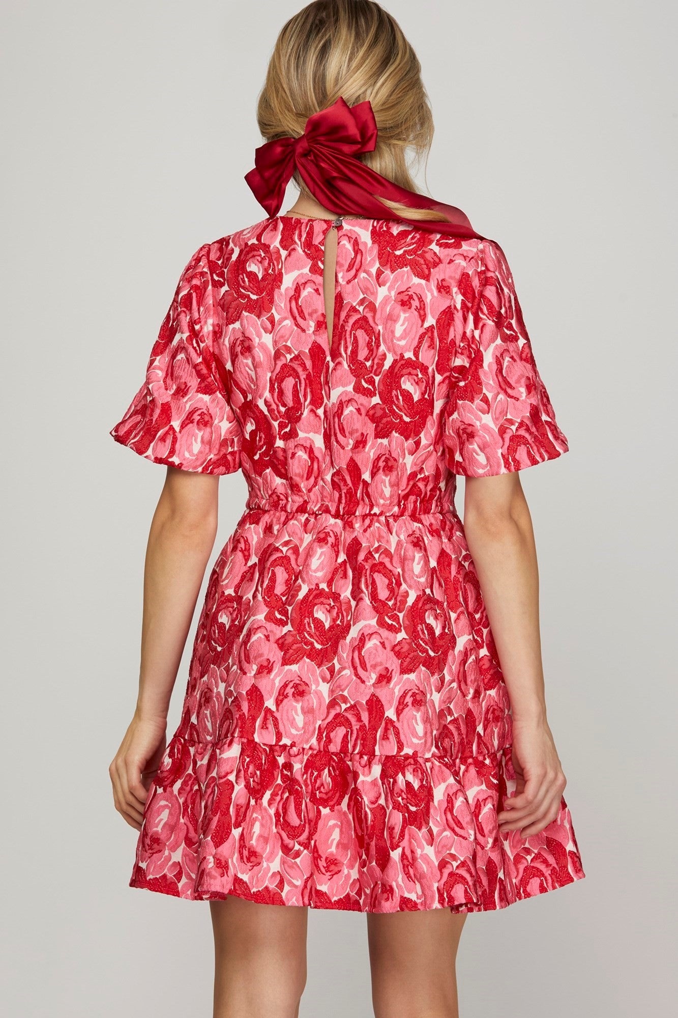 Vestido rosas