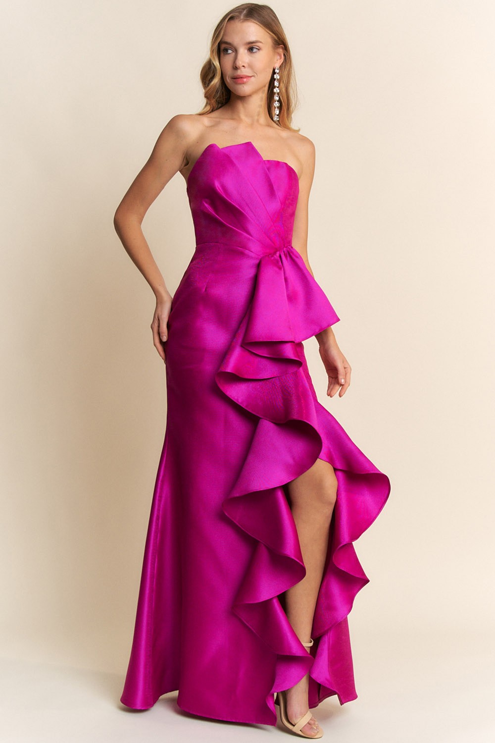 Vestido escarolas