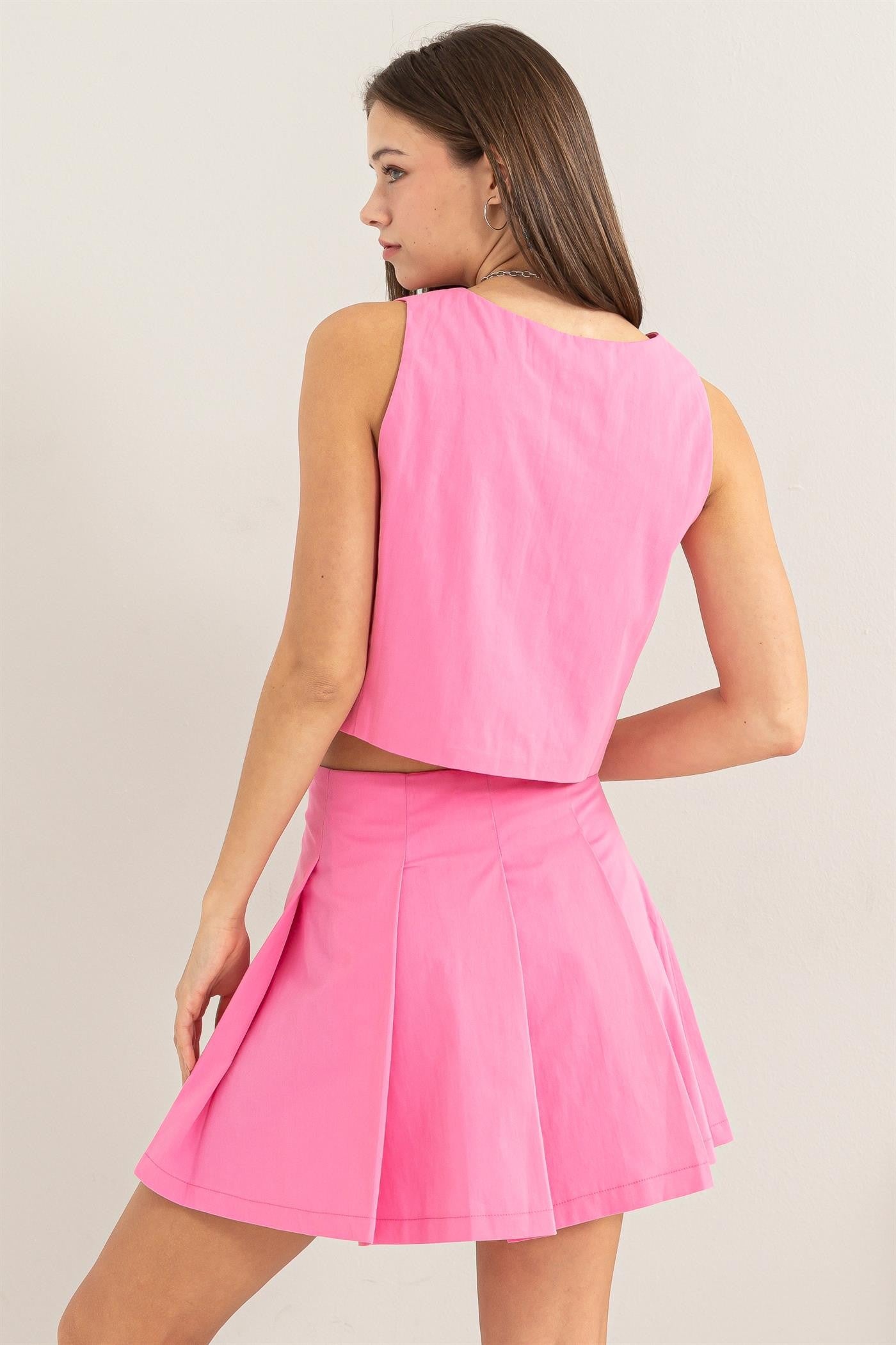 Set falda y chaleco