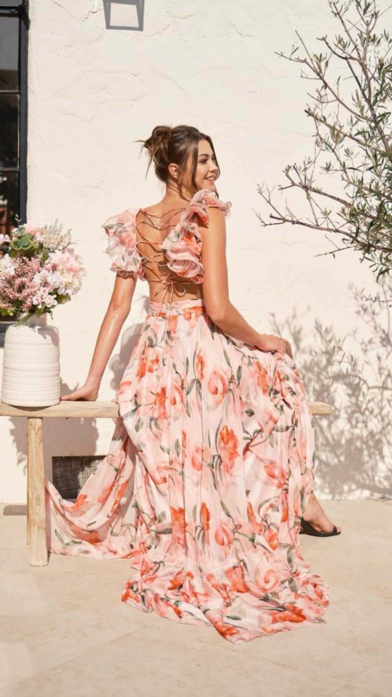 Vestido tiras