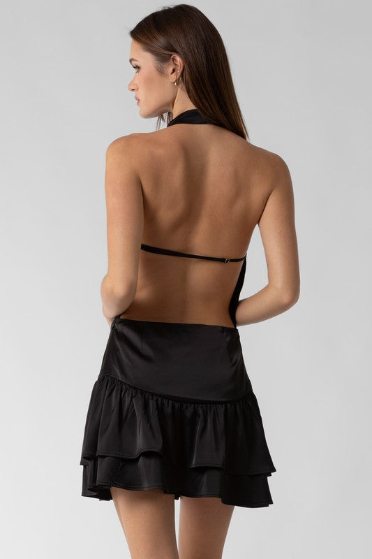 Vestido sin espalda