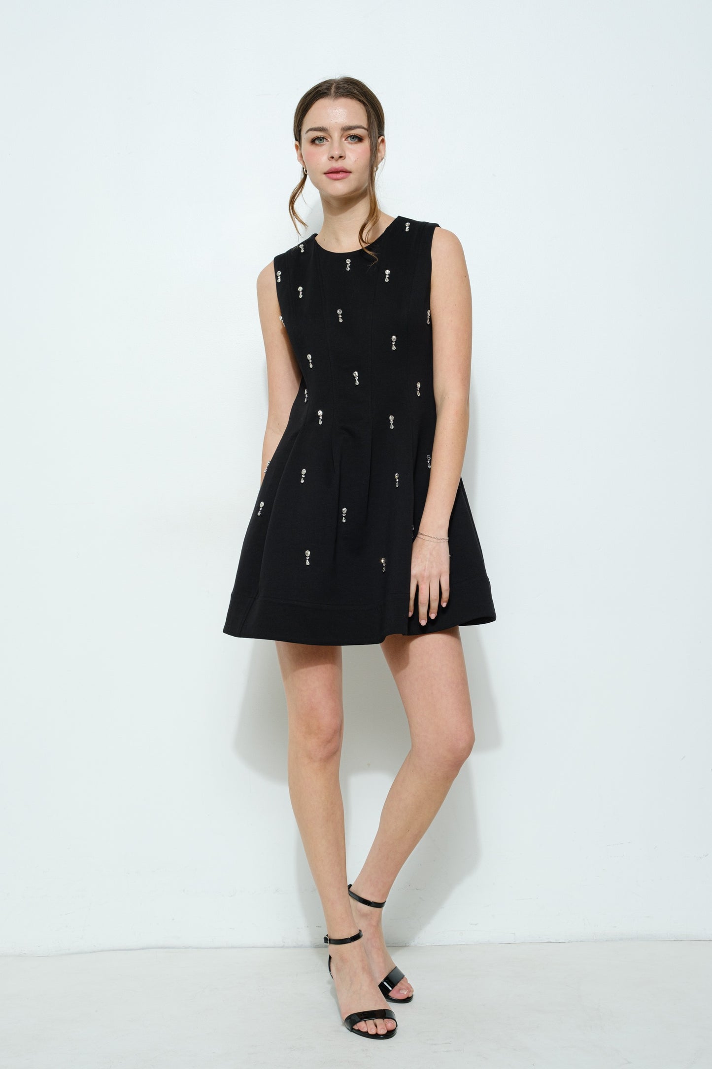 Vestido pedrería