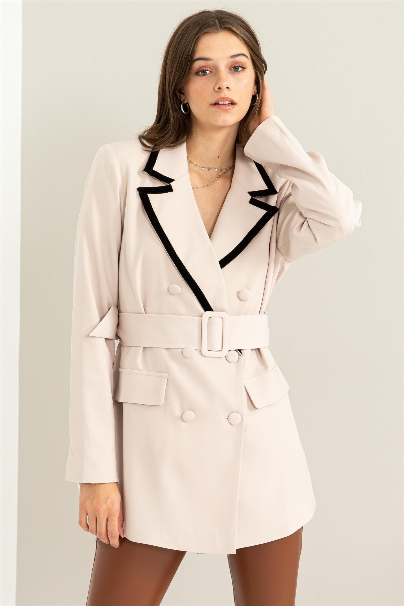 Blazer cruzado