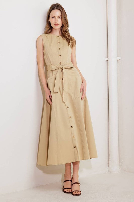 Vestido botones