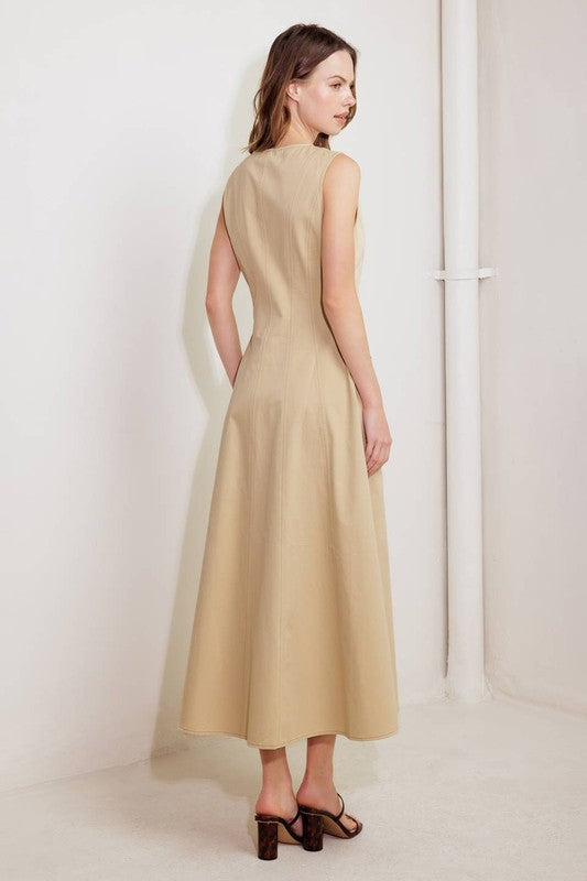 Vestido botones
