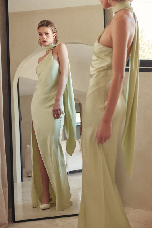 Vestido un hombro