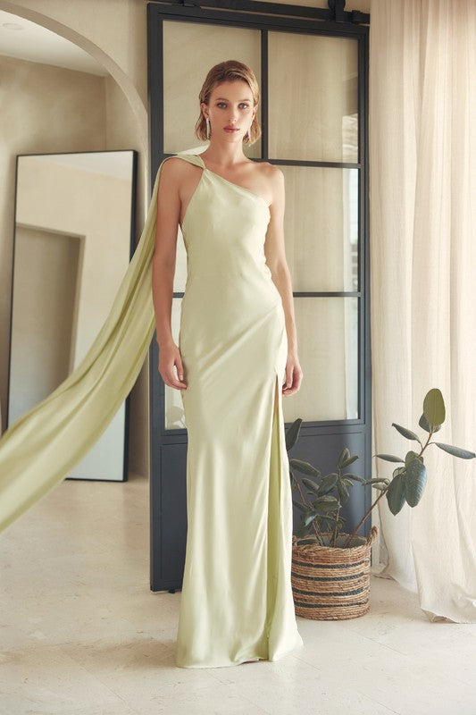Vestido un hombro