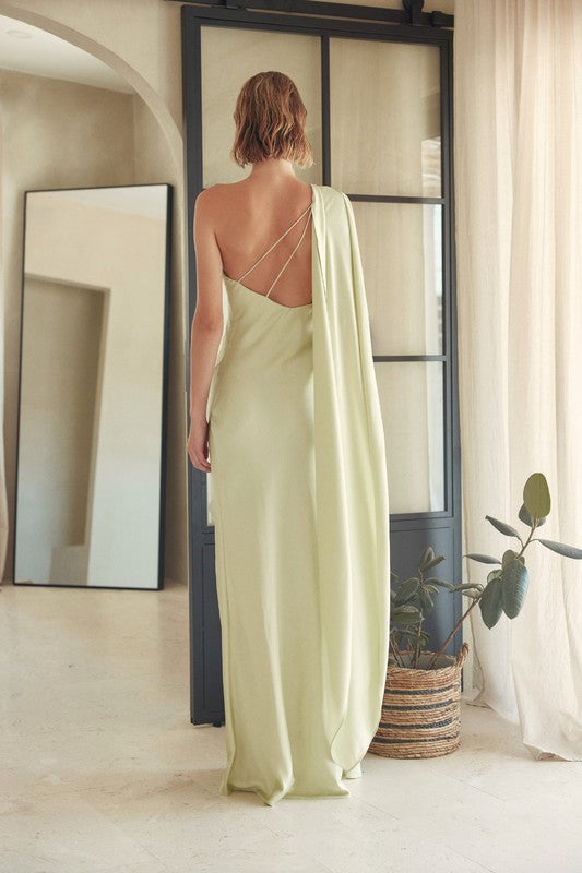 Vestido un hombro
