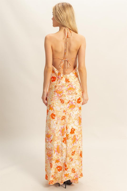 Vestido sin espalda