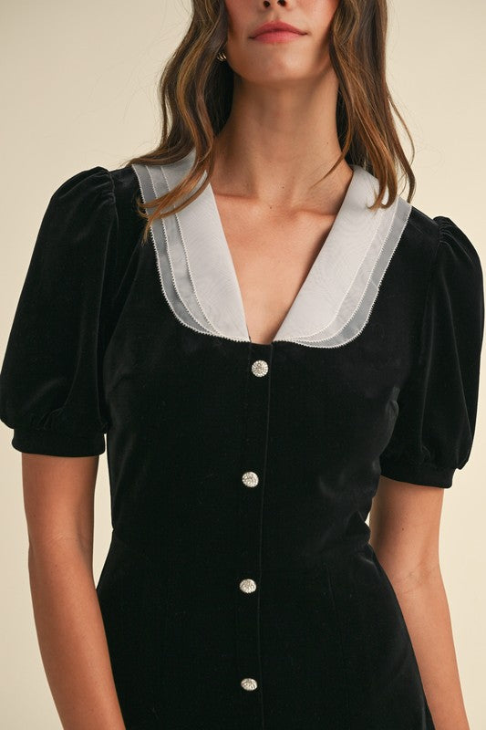Vestido velvet