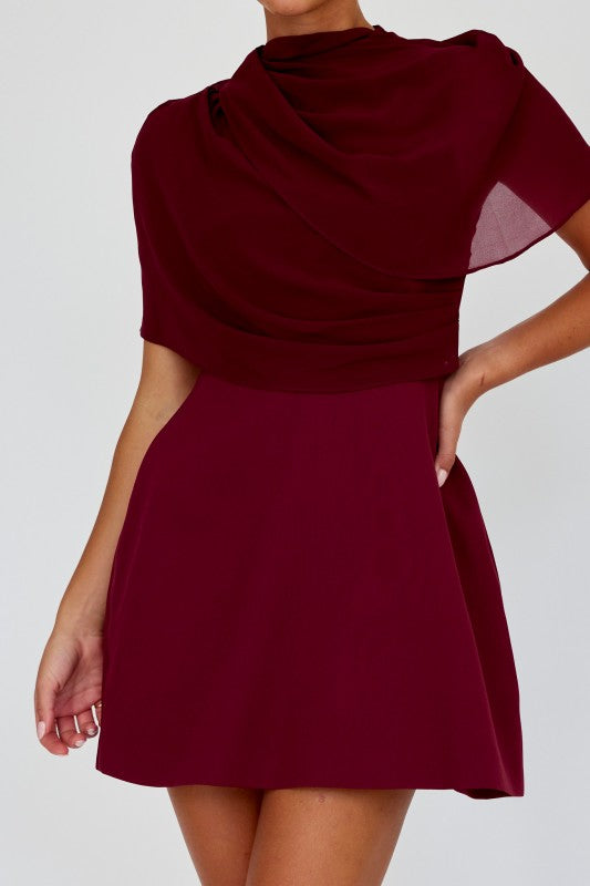 Vestido capa