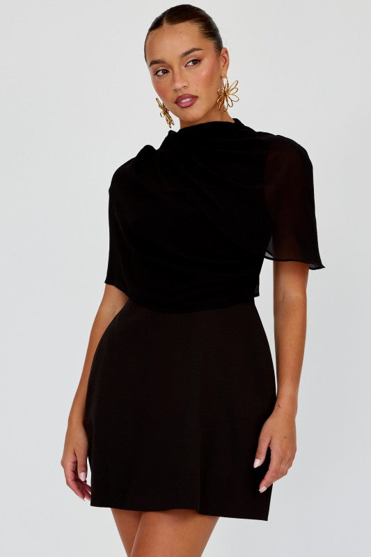 Vestido capa
