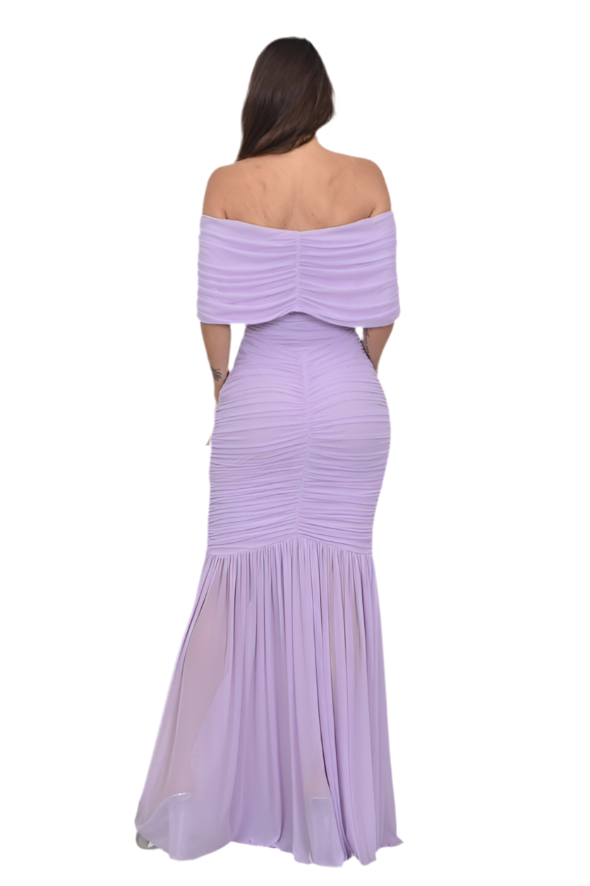 Vestido drapeado