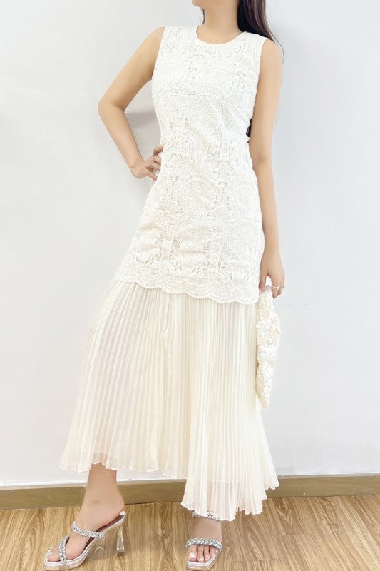Vestido plisado