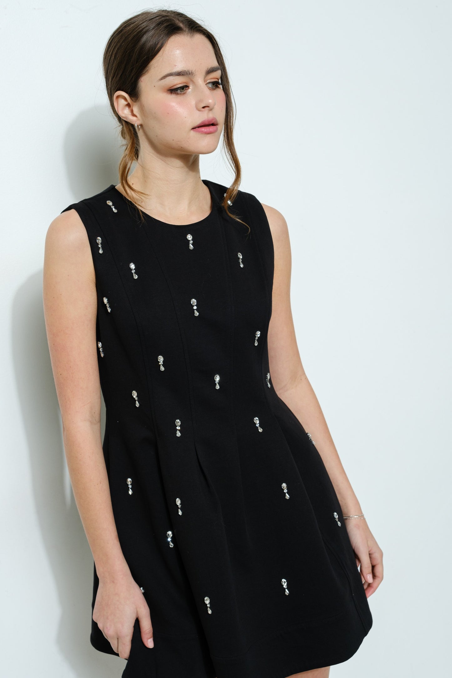 Vestido pedrería
