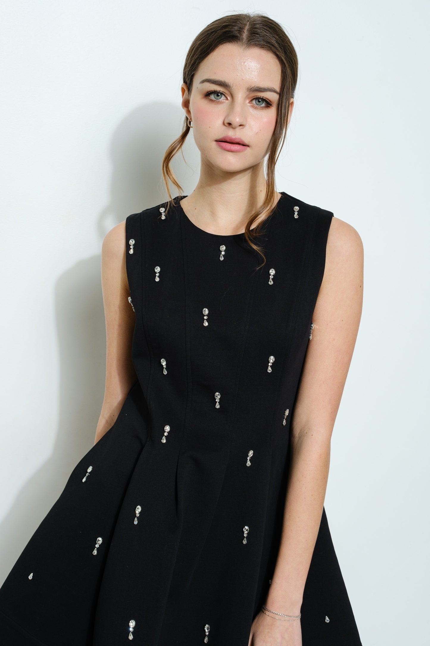 Vestido pedrería
