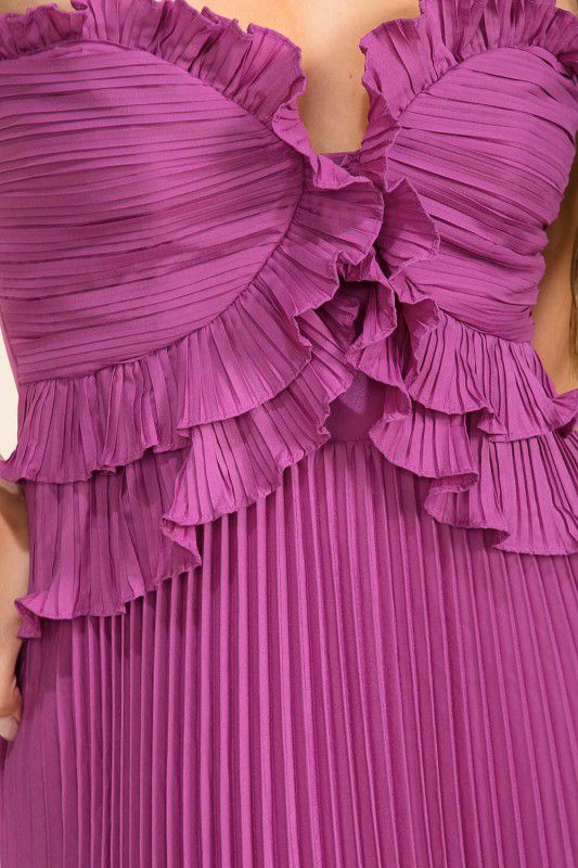 Vestido plisado
