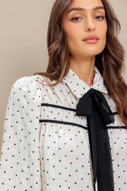 Blusa con moño