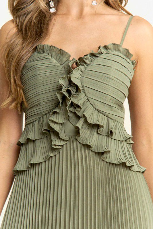 Vestido plisado
