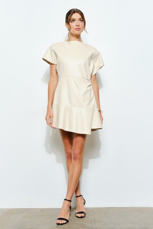 Vestido vinipiel