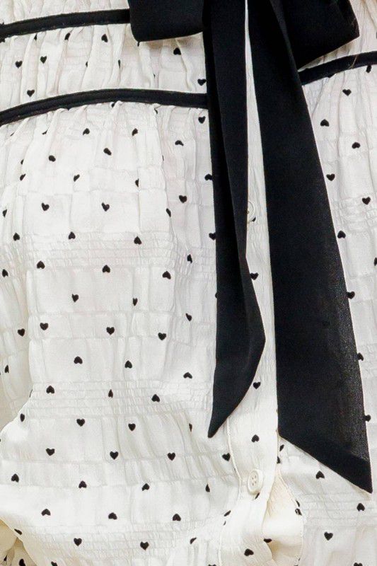 Blusa con moño