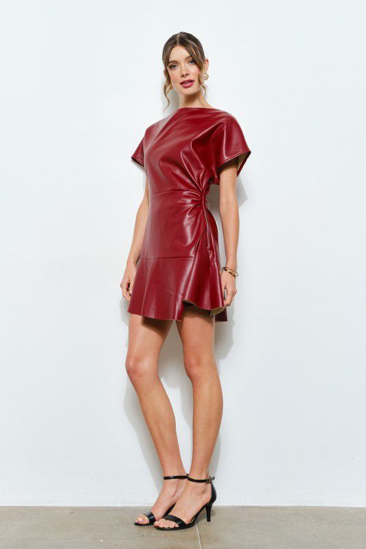 Vestido vinipiel