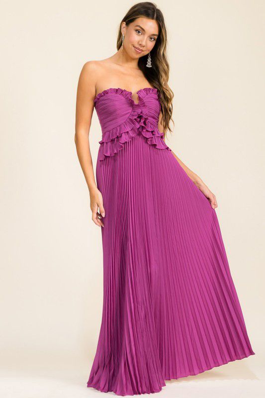 Vestido plisado