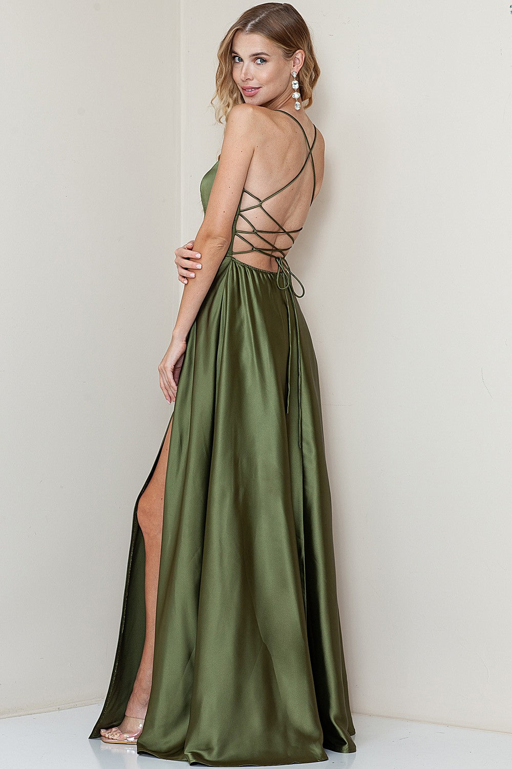 Vestido satín
