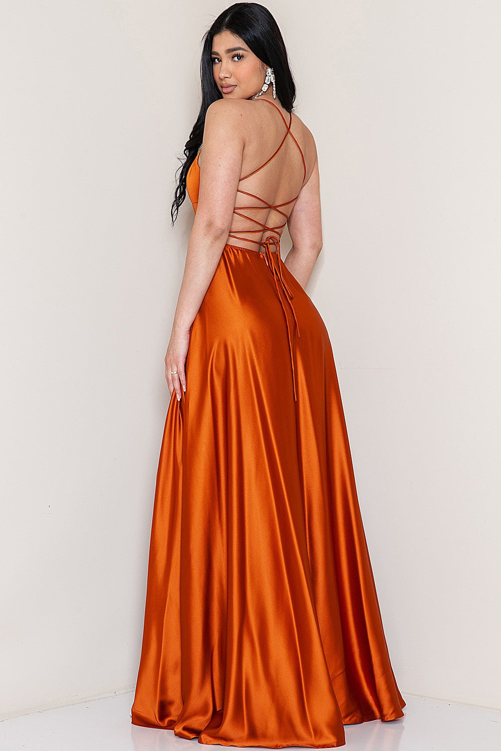 Vestido satín