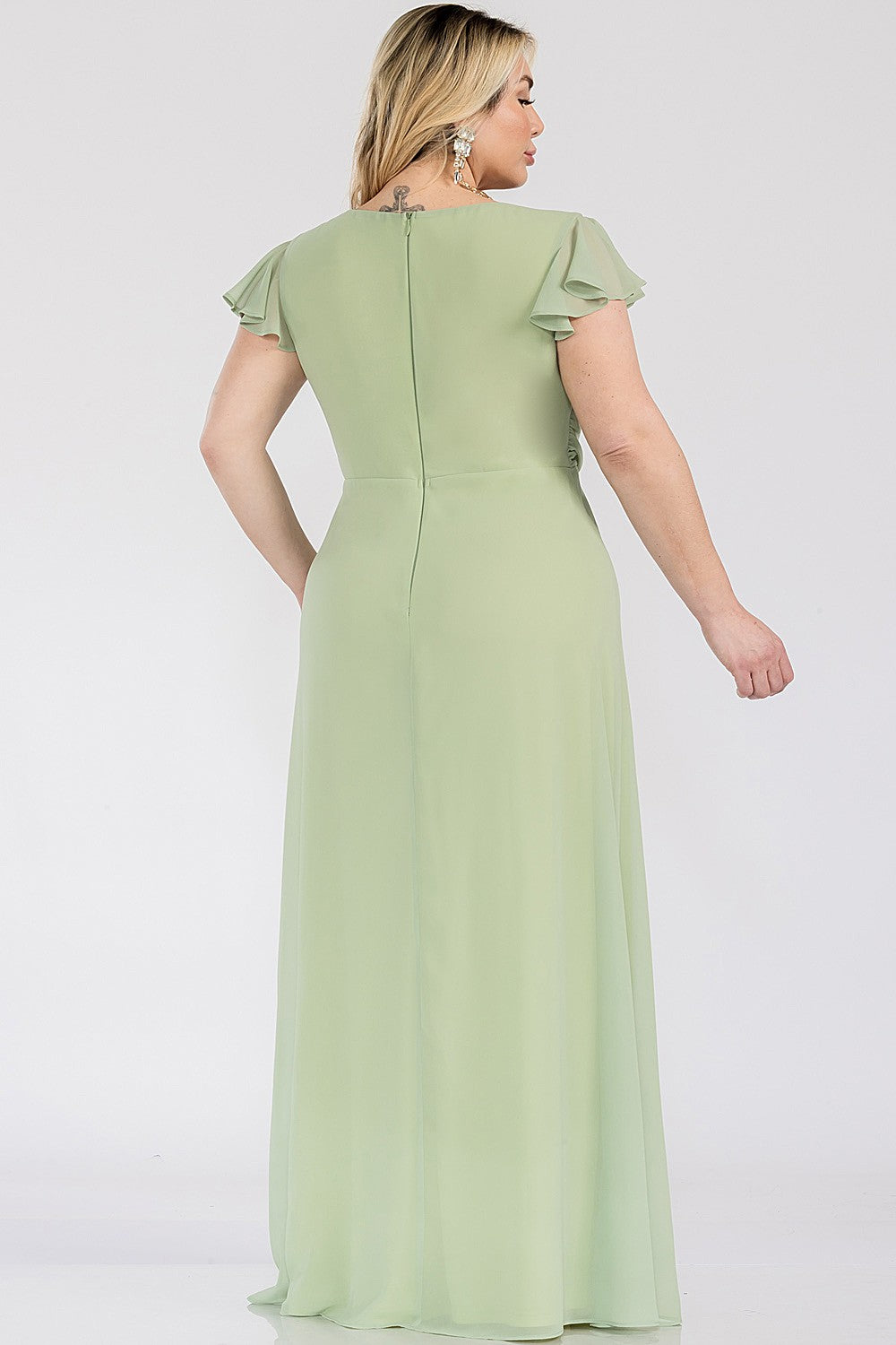 Vestido gasa XL
