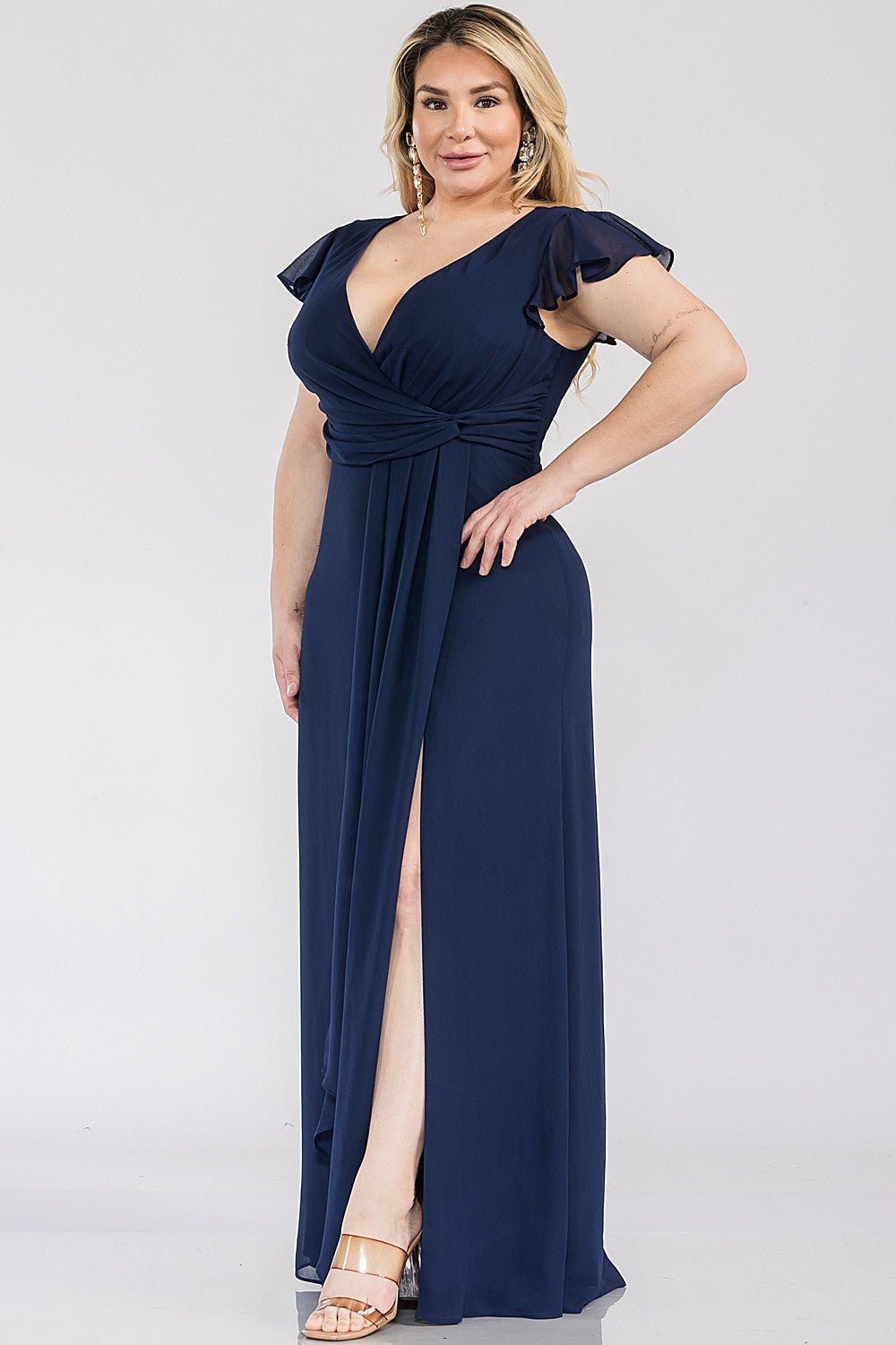 Vestido gasa XL