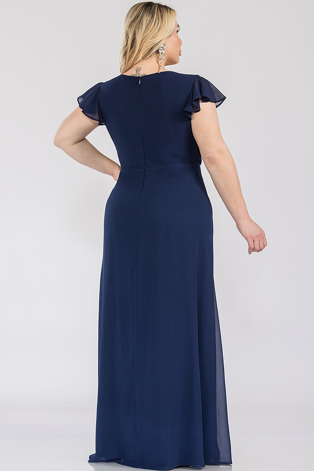 Vestido gasa XL