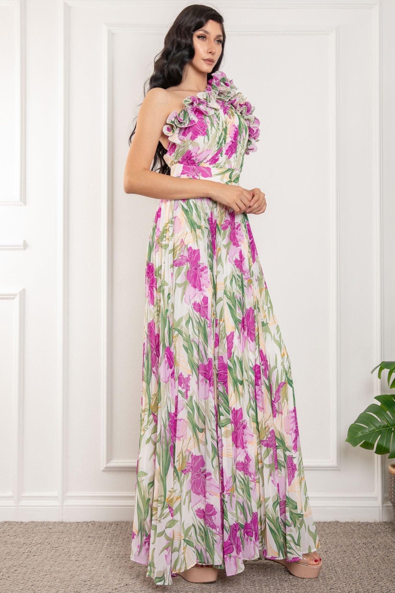 Vestido floreado
