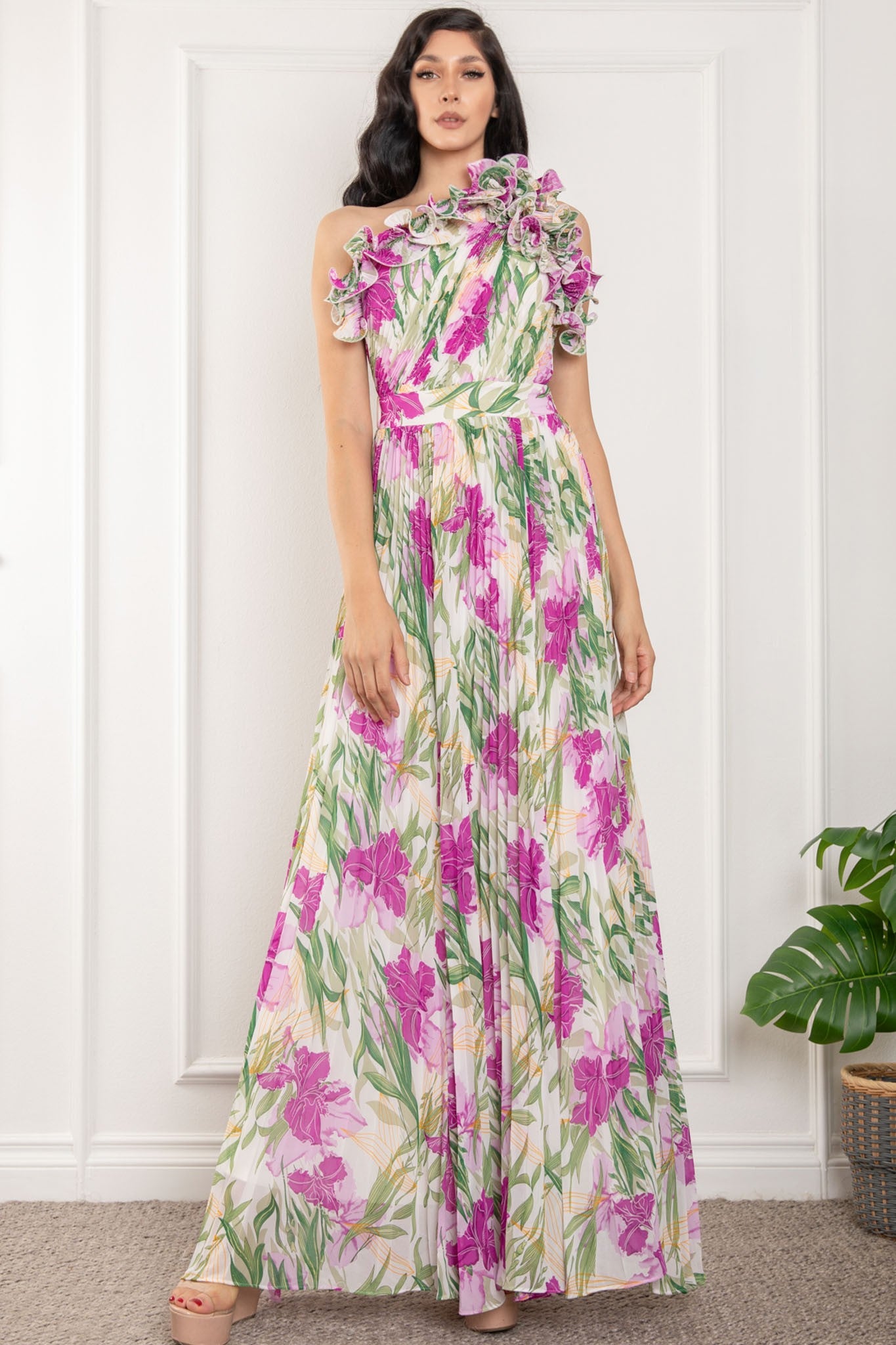 Vestido floreado