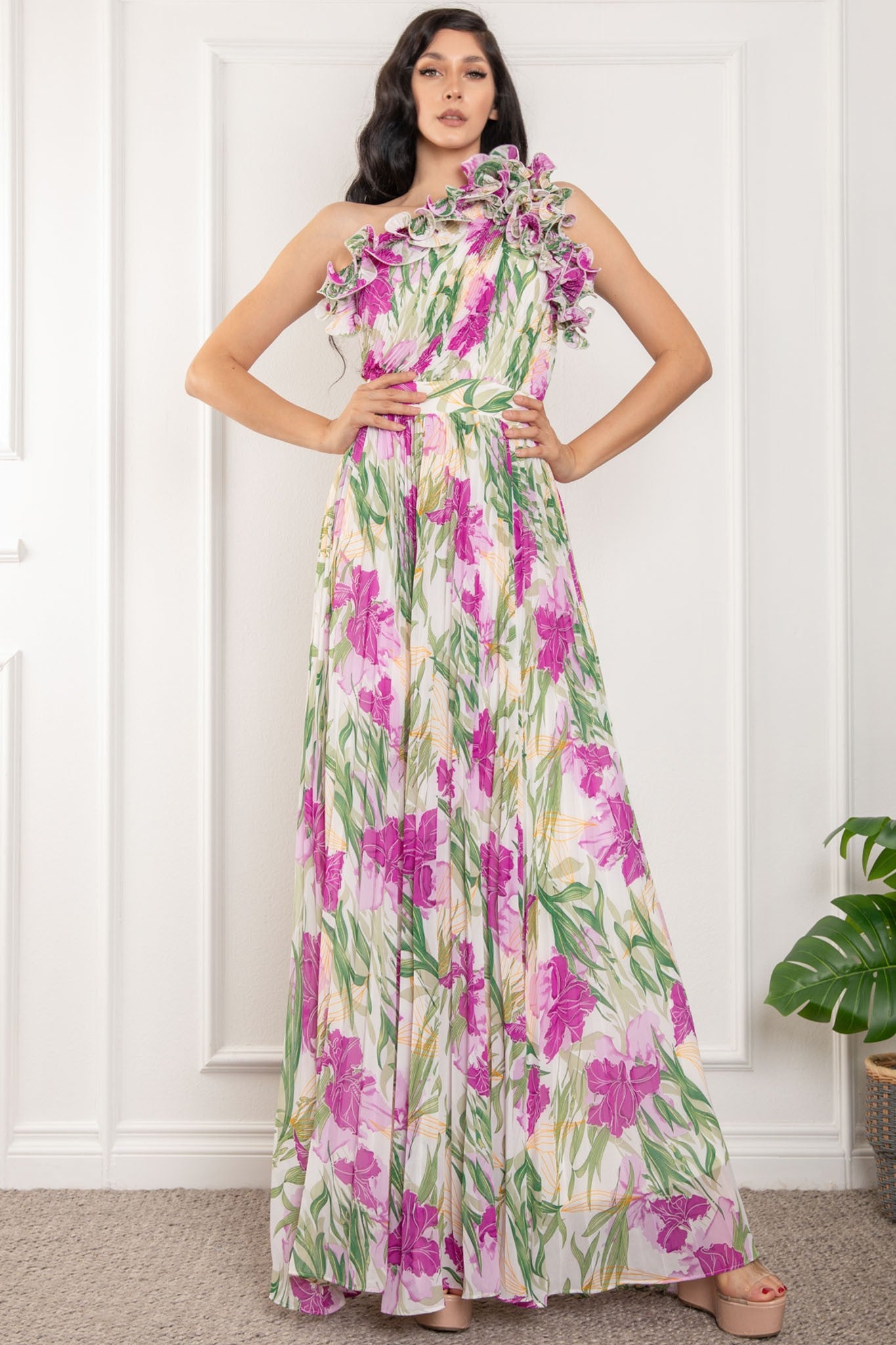 Vestido floreado