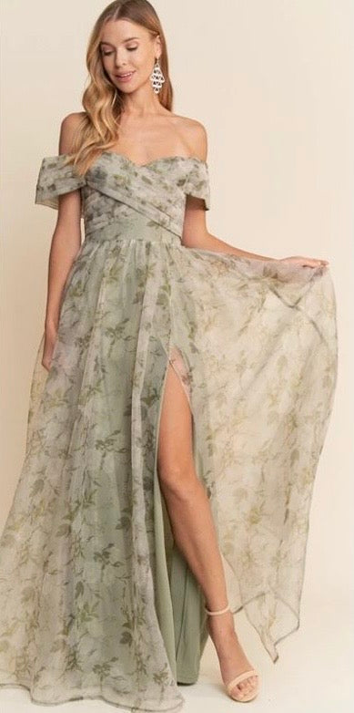 Vestido floreado