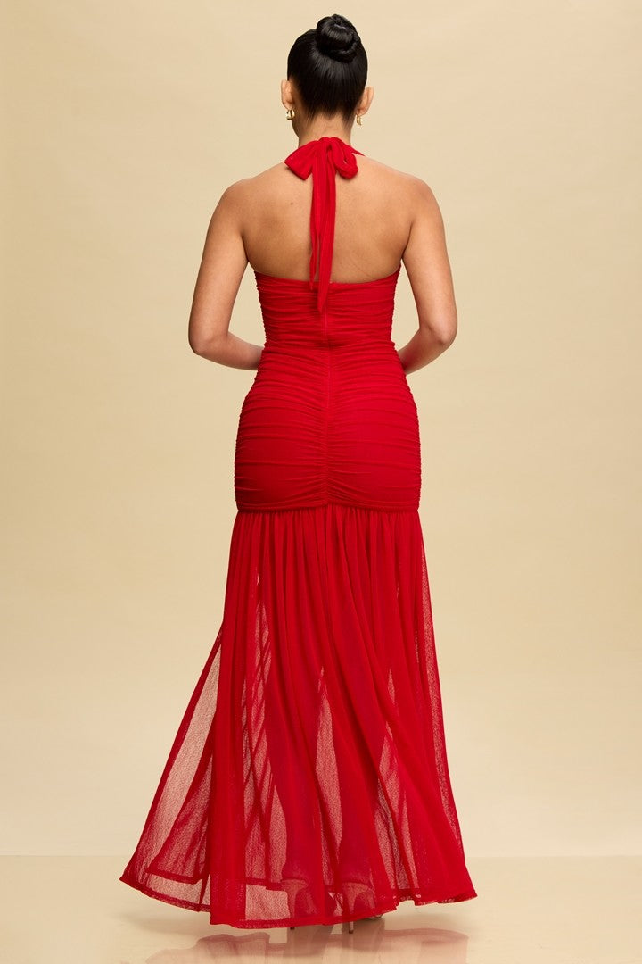 Vestido drapeado