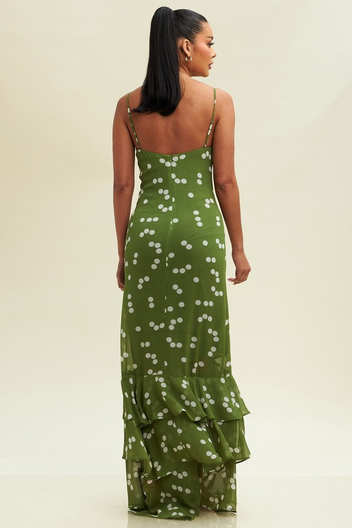 Vestido polka dot