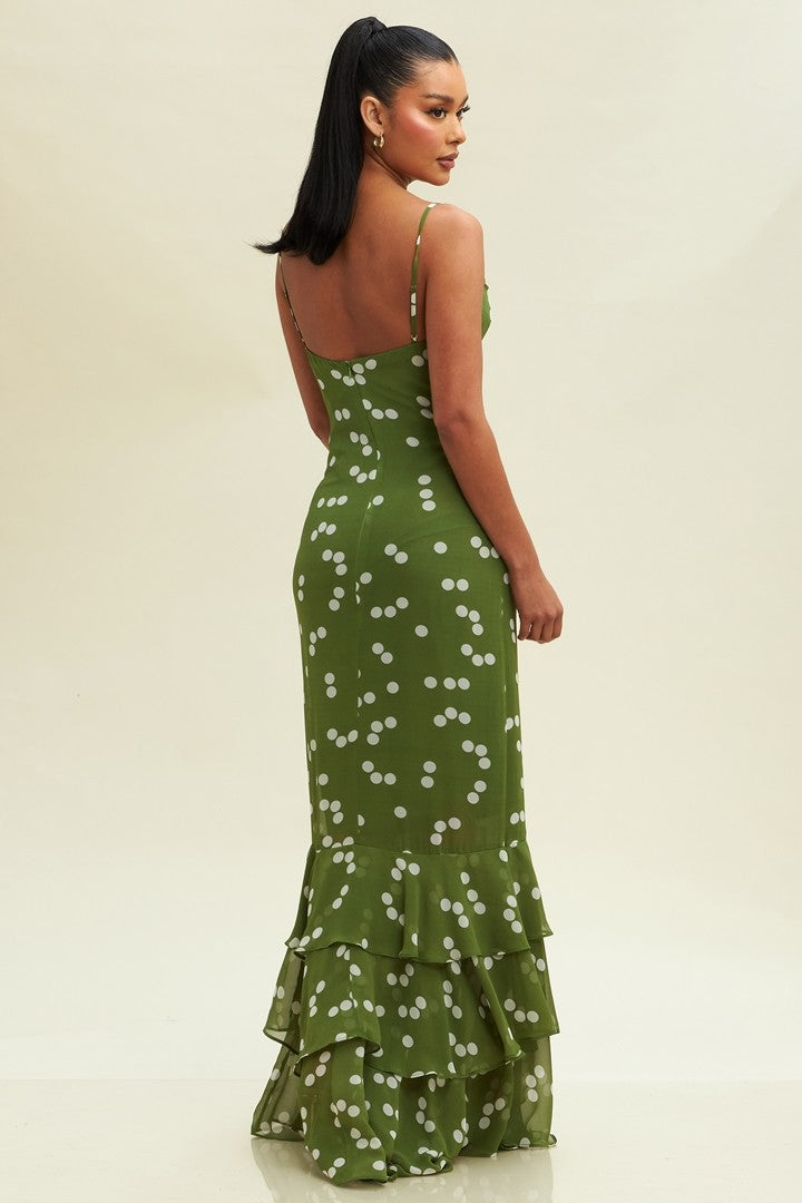 Vestido polka dot