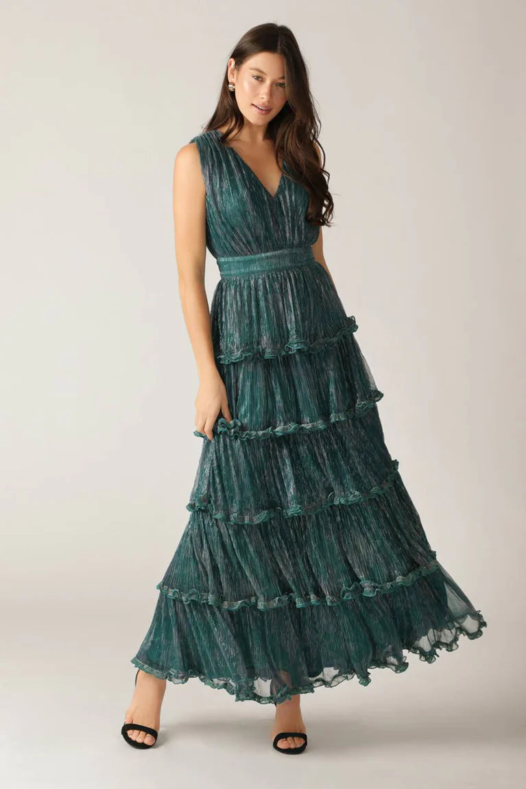 Vestido teal