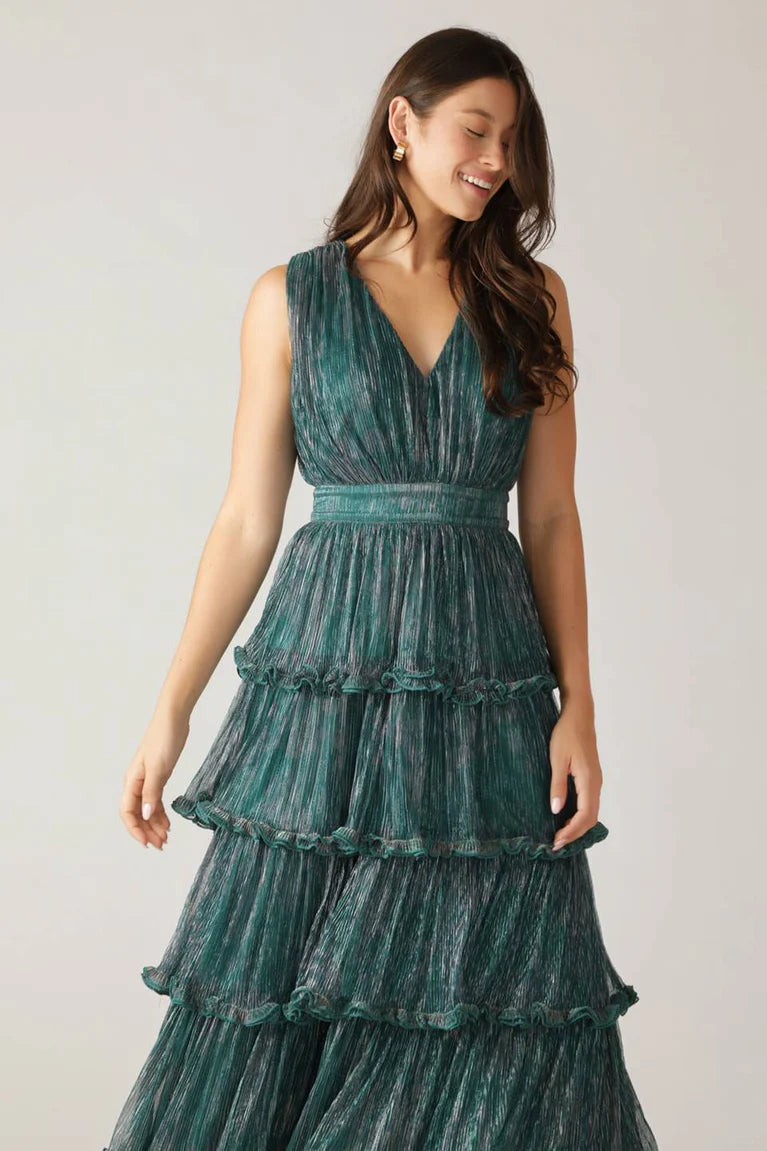 Vestido teal