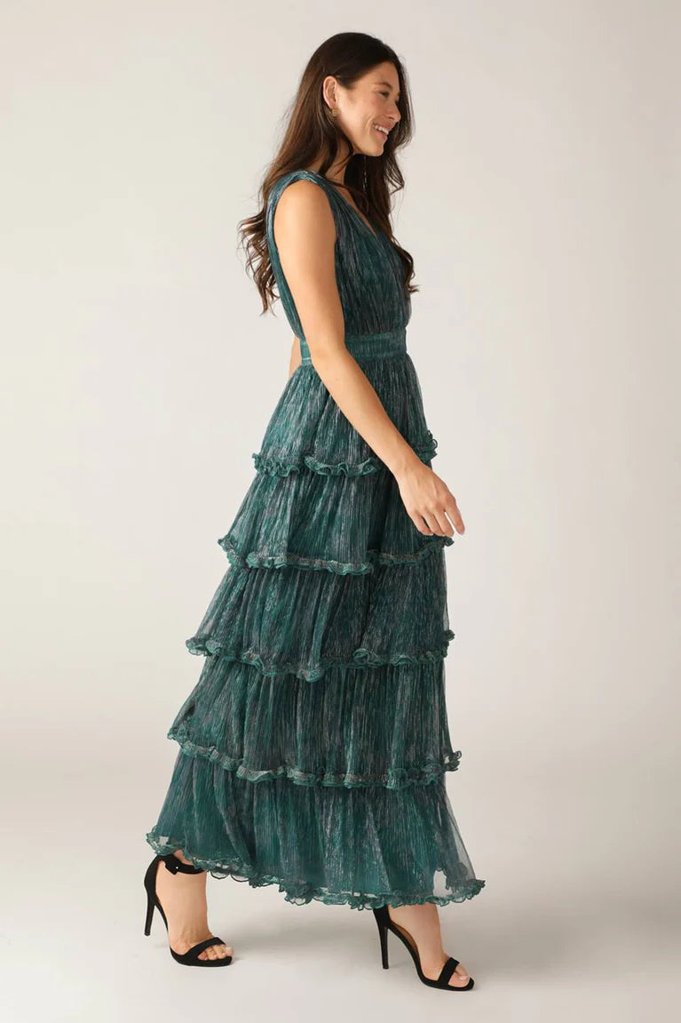 Vestido teal