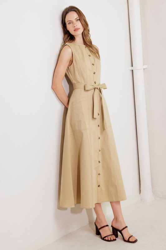Vestido botones